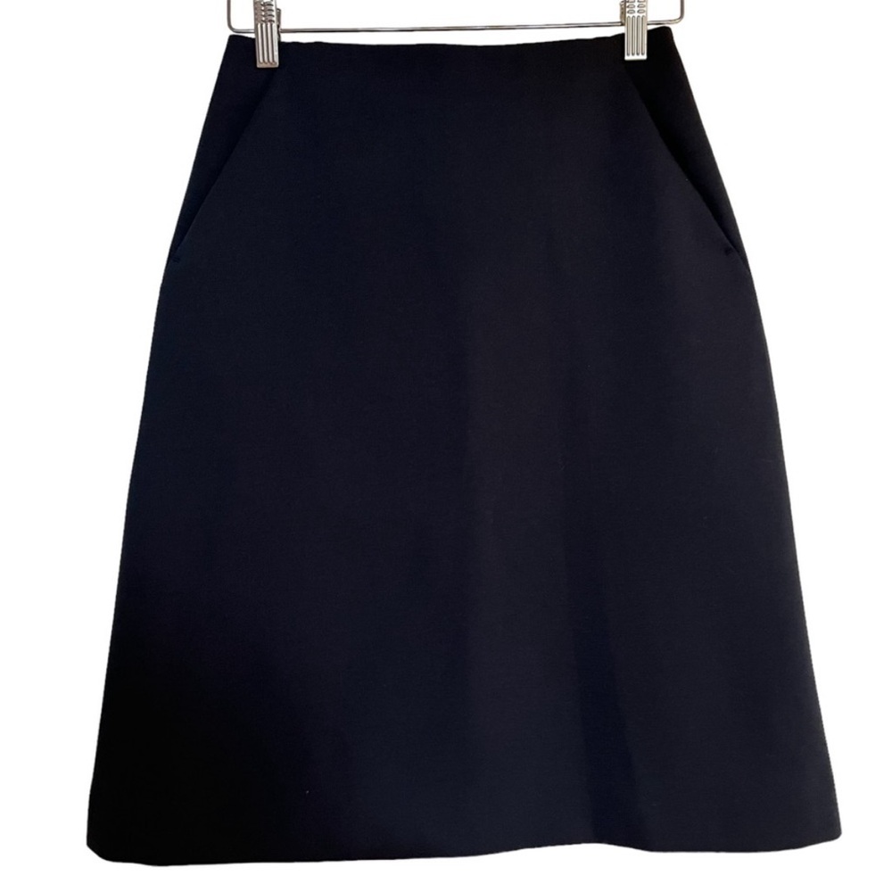COS Black A-Line Skirt